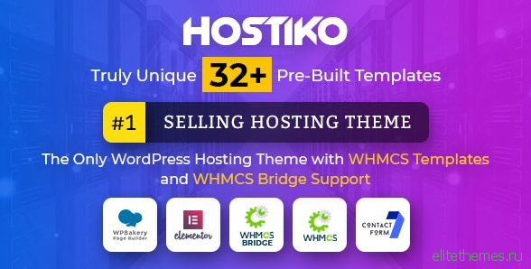 Hostiko v36.0.0 - WordPress WHMCS Hosting Theme