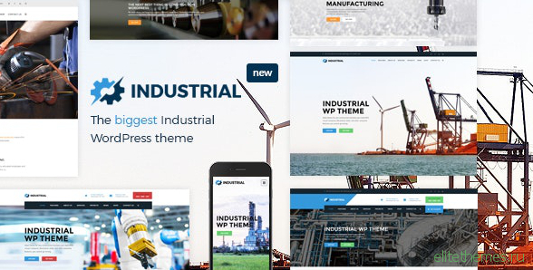 Industrial v1.4.5 - Factory Business WordPress Theme