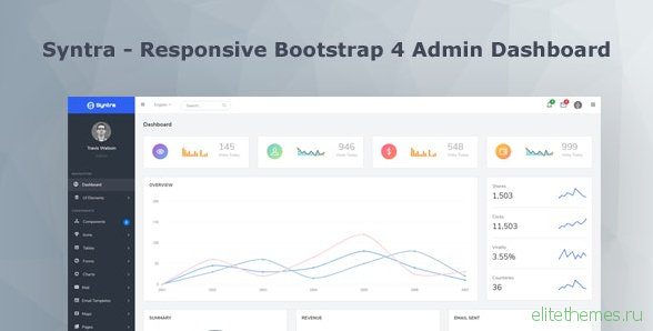 Syntra v1.0 - Responsive Bootstrap 4 Admin Dashboard