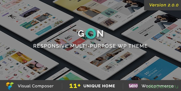 Gon v2.0.3 - Responsive Multi-Purpose WordPress Theme
