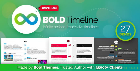 Bold Timeline v1.0.2 - WordPress Timeline Plugin