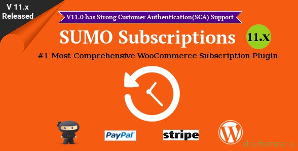 SUMO Subscriptions v11.2 - WooCommerce Subscription System