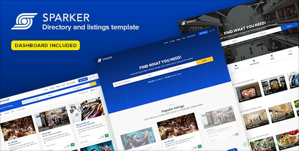 Sparker v1.5 - Directory and Listings Template
