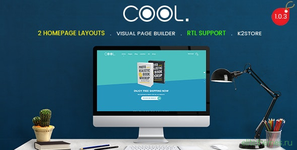 TheCool v3.9.6 - Drag and Drop Multipurpose eCommerce Joomla Template