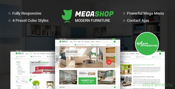 MegaShop v3.9.6 - Multipurpose Responsive Joomla Template
