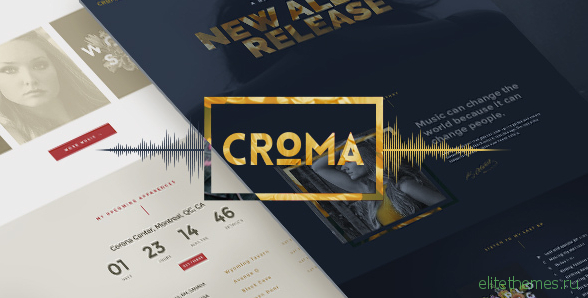 Croma v3.5.0 - Responsive Music WordPress Theme