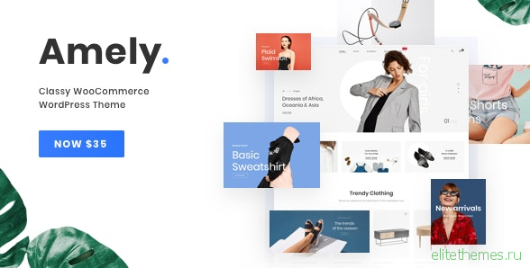 Amely v2.5.0 - Fashion Shop WordPress Theme for WooCommerce