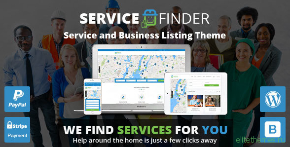 Service Finder v3.4 - Provider and Business Listing Theme