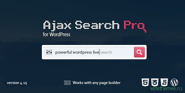 Ajax Search Pro for WordPress v4.18