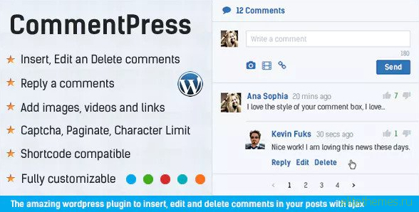 CommentPress v2.7.0 - Ajax Comments, Insert, Edit and Delete