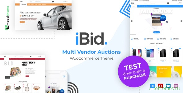 iBid v1.8 - Multi Vendor Auctions WooCommerce Theme