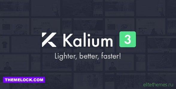 Kalium v3.0.3 - Creative Theme for Professionals
