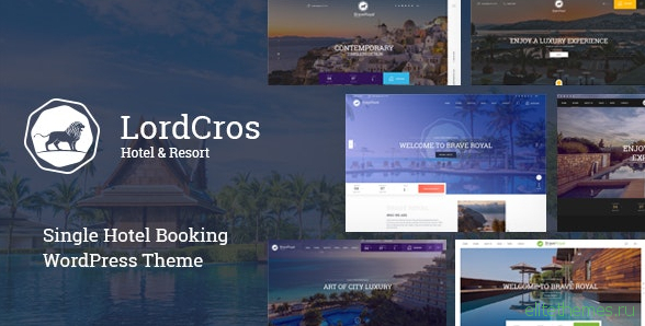 LordCros v1.2.0 - Hotel Booking WordPress Theme