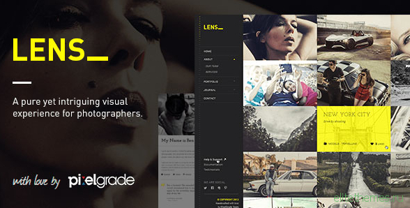 LENS v2.5.5 - An Enjoyable Photography WordPress Theme