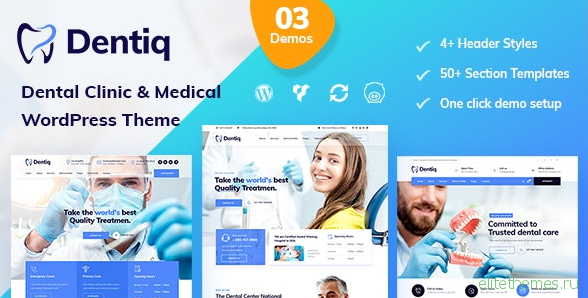 Dentiq v2.1 - Dental & Medical WordPress Theme