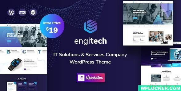 Engitech v1.0.5 - IT Solutions & Services WordPress Theme