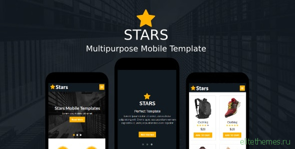 Stars v1.0 - Multipurpose Mobile Template