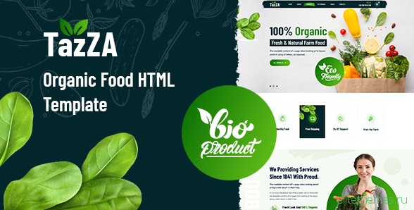 TazZA v1.0 - Organic Food HTML5 Template
