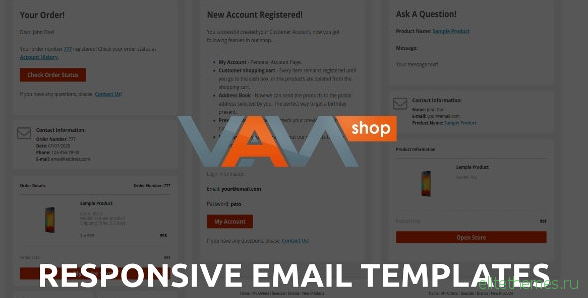 Responsive Email Templates for eCommerce WebSite v1.0