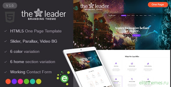 The Leader v1.0 - Creative Business HTML Template