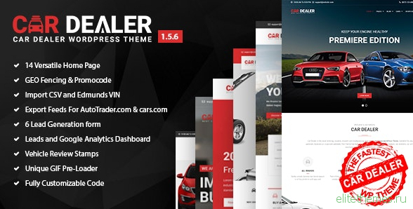Car Dealer v1.5.6 - Automotive Responsive WordPress Theme