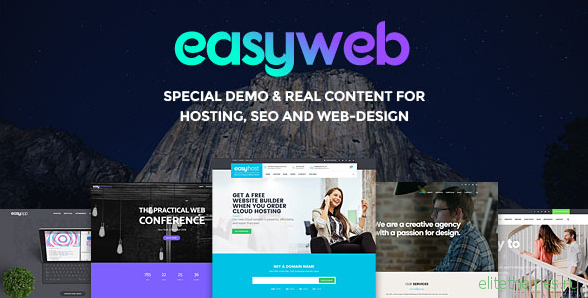 EasyWeb v2.4.4 - WP Theme For Hosting, SEO and Web-design