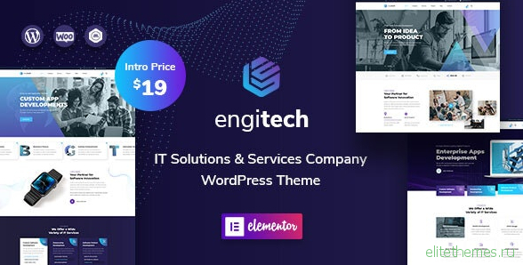 Engitech v1.0.6.1 - IT Solutions & Services WordPress Theme