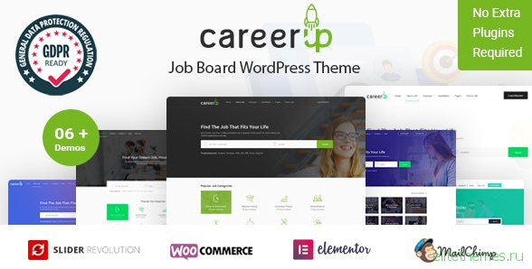 CareerUp v2.3.6 - Job Board WordPress Theme