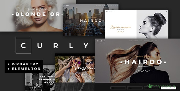 Curly v2.1 - A Stylish Theme for Hairdressers and Hair Salons