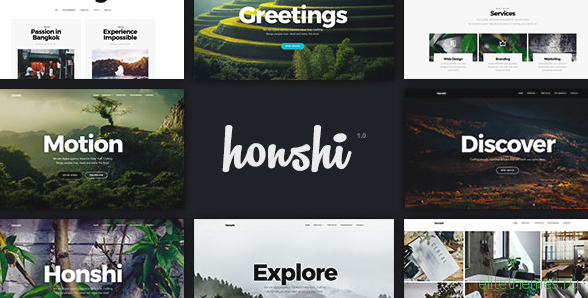 Honshi v2.5.0 - Creative Multi Purpose WordPress Theme