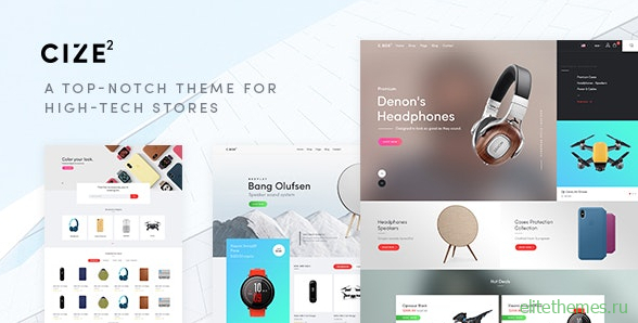 Cize v1.1.8 - A Top Notch Theme For High Tech Stores (RTL Supported)