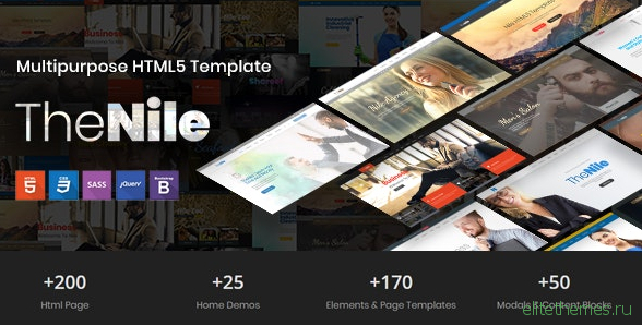 TheNile v1.0 - Multipurpose HTML Template