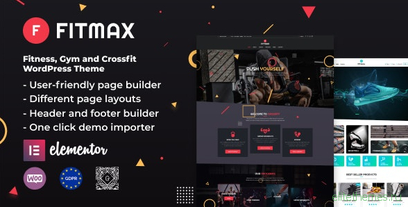 Fitmax v1.2.1 - Gym and Fitness WordPress Theme