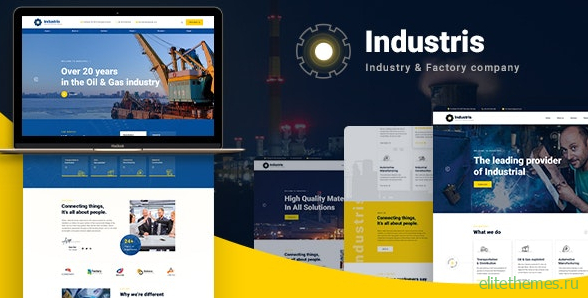 Industris v1.0.6 - Factory & Business WordPress Theme