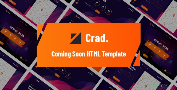 Crad v1.0 - Creative Coming Soon HTML5 Template
