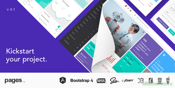 Pages v5.0.3 - Admin Dashboard Template with Angular 6, Bootstrap 4 & HTML