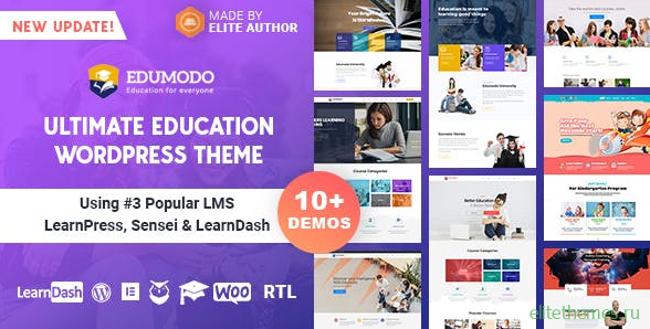 Edumodo v3.4.0 - Education WordPress Theme