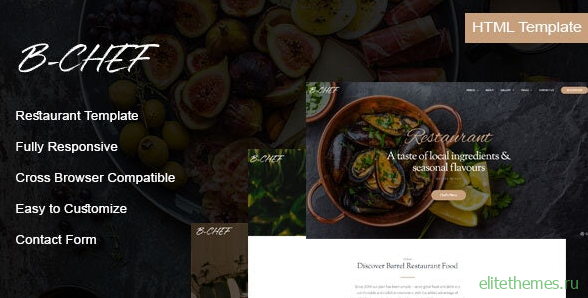 B-Chef v1.0 - Restaurant HTML Template