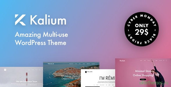 Kalium v3.1 - Creative Theme for Professionals