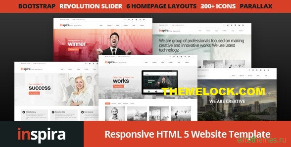 Inspira v1.2.0 - Responsive HTML 5 Website Template