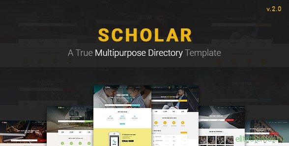 Scholar v2.0 - Multipurpose Directory Template