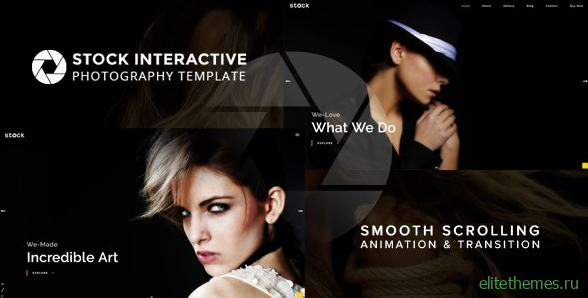 Stock v1.0 - Interactive Photography Template