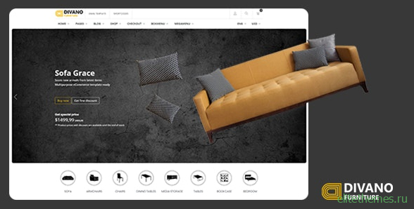 Divano v1.0 - Furniture HTML Template