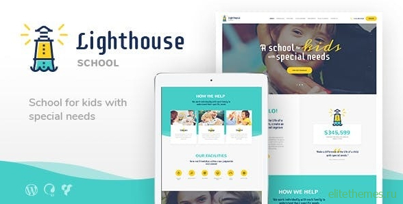 Lighthouse v1.2.2 - School for Handicapped Kids with Special Needs WordPress Theme
