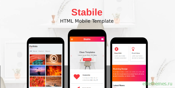 Stabile v1.0 - HTML Mobile Template