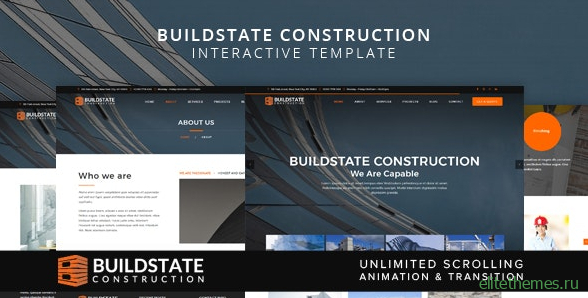 Buildstate v5.0 - Construction Interactive Template
