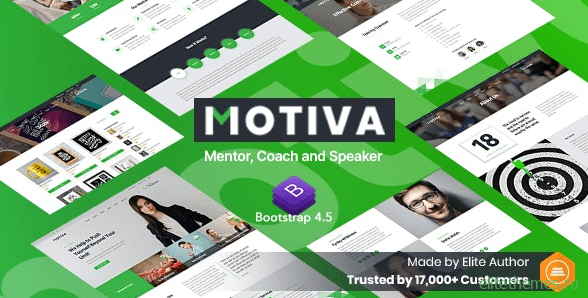 Motiva v1.0 - Mentor and Motivation Website Template