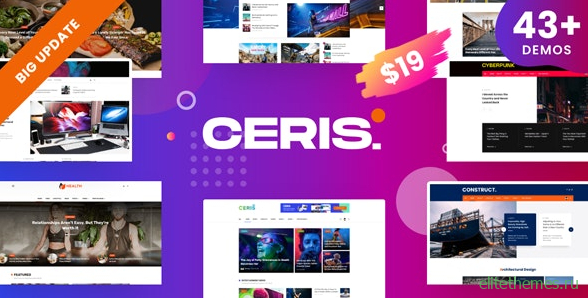 Ceris v2.6.1 - Magazine & Blog WordPress Theme