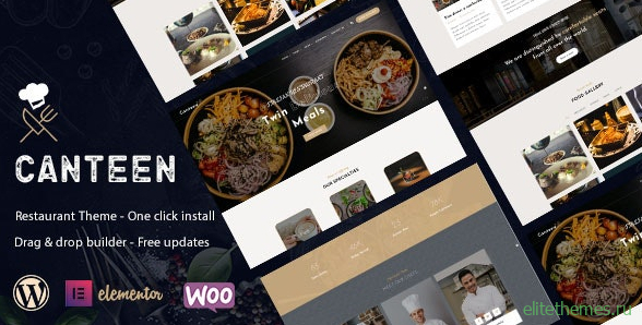 Canteen v1.0.2 - Restaurant WordPress Theme