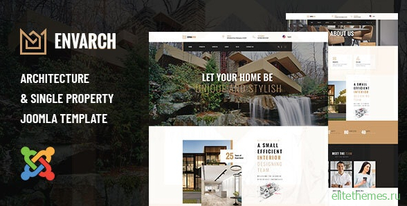 EnvArch v1.0 - Architecture and Single Property Joomla Template